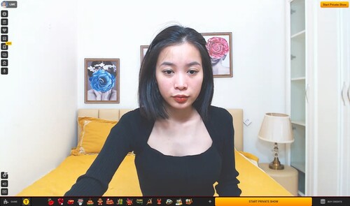 LiveJasmin offers a Korean search filter as well as an Asian cam category
