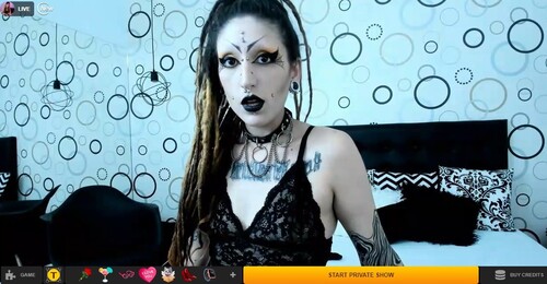 LiveJasmin has leading fetish models with piercings on every part of their body