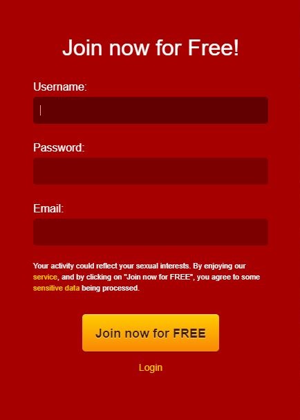 All you need to sign up for LiveJasmin is choose a username, password and give your email