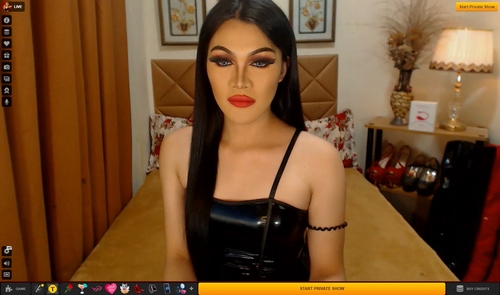 LiveJasmin features leading trans cam girls skilled in SPH video chat